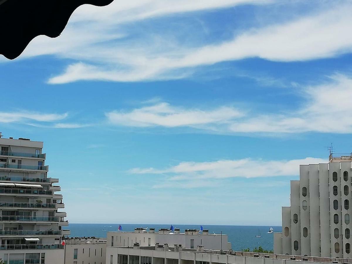 Le Sémaphore - studio climatisé, grande terrasse vue mer - parking, wifi La Grande-Motte Exterior foto